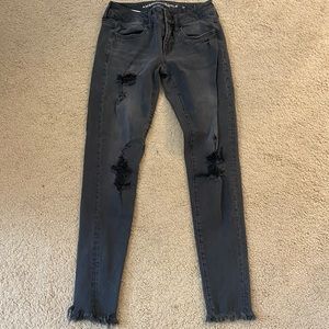 American Eagle Ripped Skinny Jeans